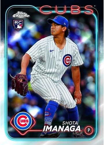 2024 Topps Chrome Baseball Factory Sealed Value Box - Baseball Wax Packs