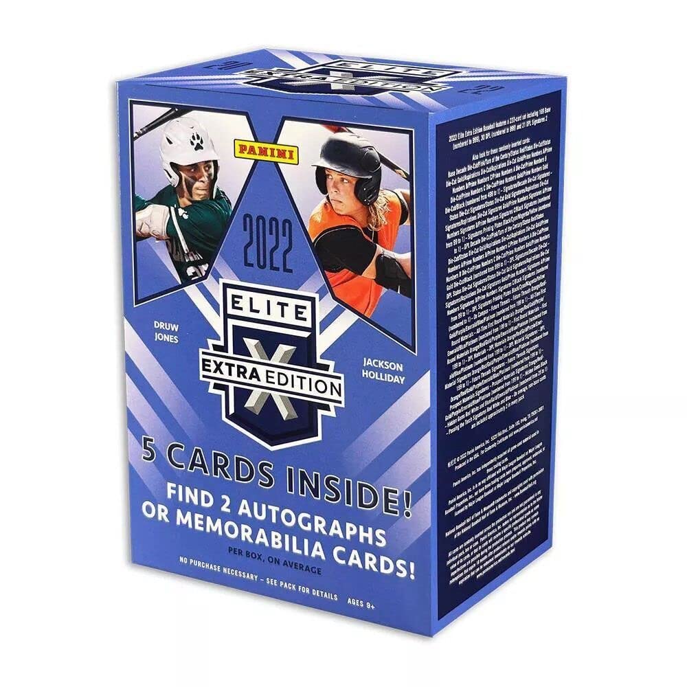2022 Panini Baseball Elite Extra Edition Blaster Box