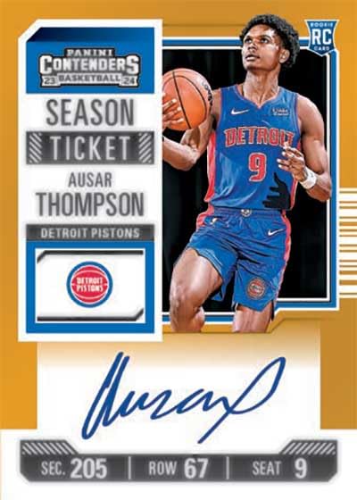 (2) 2023-24 Panini Contenders Basketball 22 Card Jumbo Value Packs - 2 Packs - 44 Basketball Cards