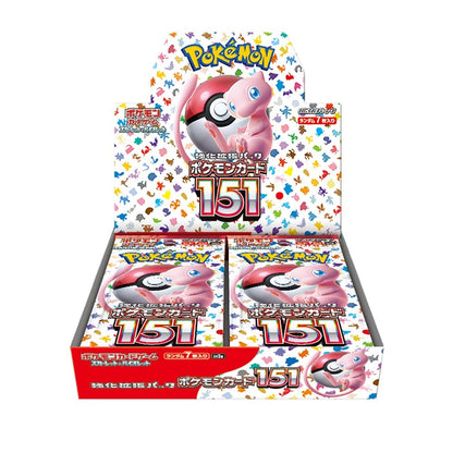 Pokemon Card Game Scarlet &amp; Violet Enhanced Expansion Pack Pokemon Card 151 Booster Box (Japanese) - 20 Packs