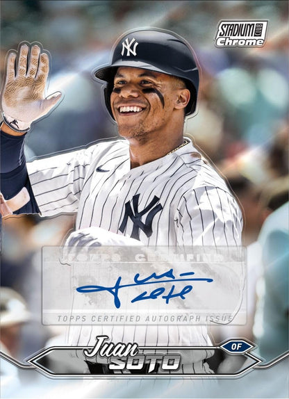 2024 Topps Stadium Club Baseball - Compact Trading Card Box (1 Autograph Per Box)