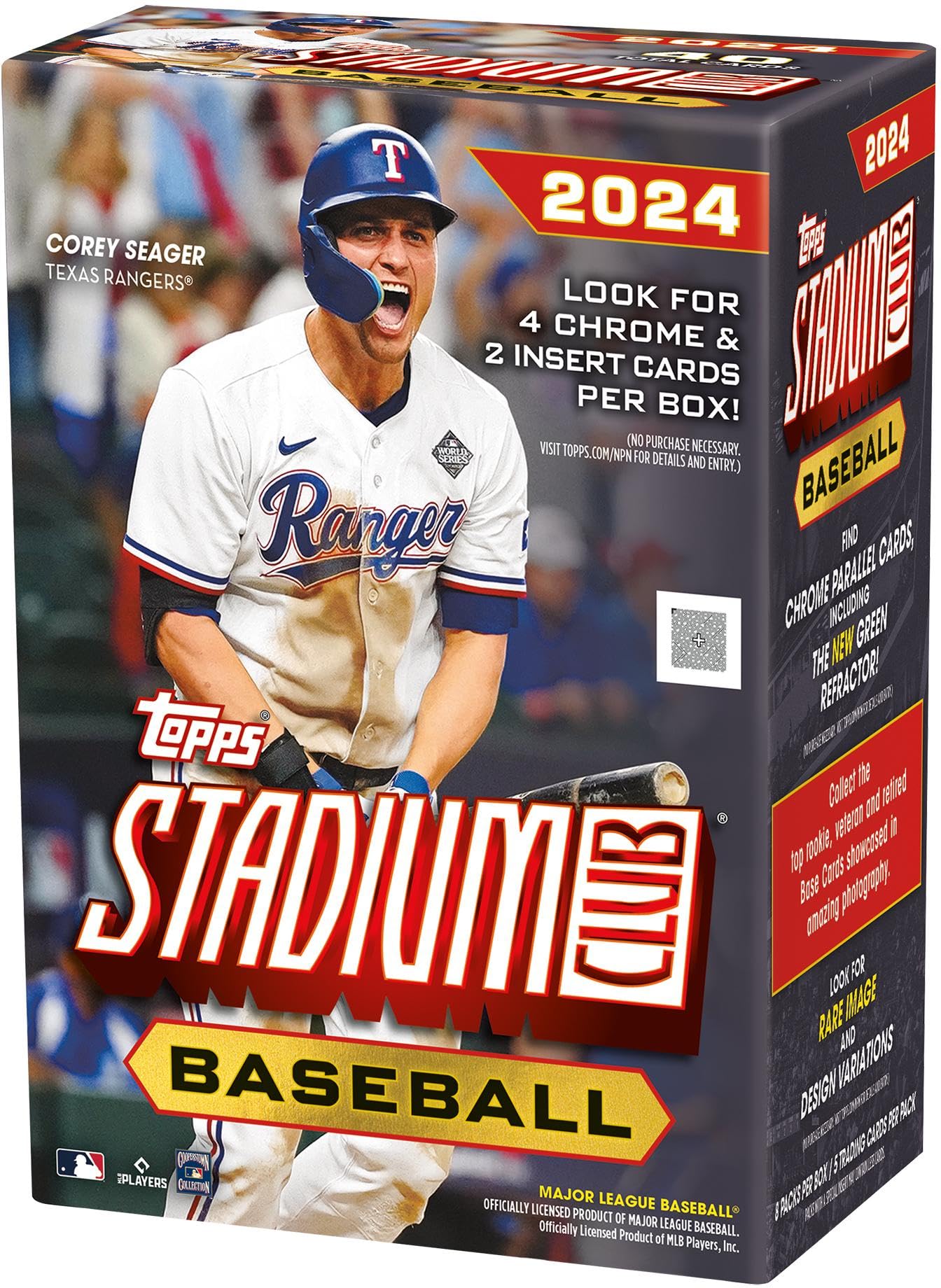 Topps 2024 Stadium Club Baseball Factory Sealed Value Box - Baseball Wax Packs